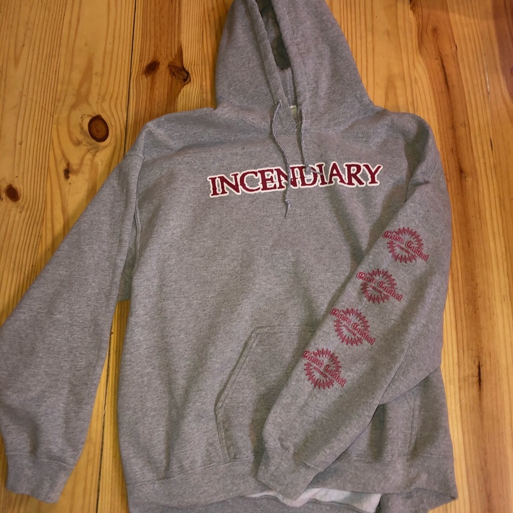 Incendiary Hardcore band hoodie XL